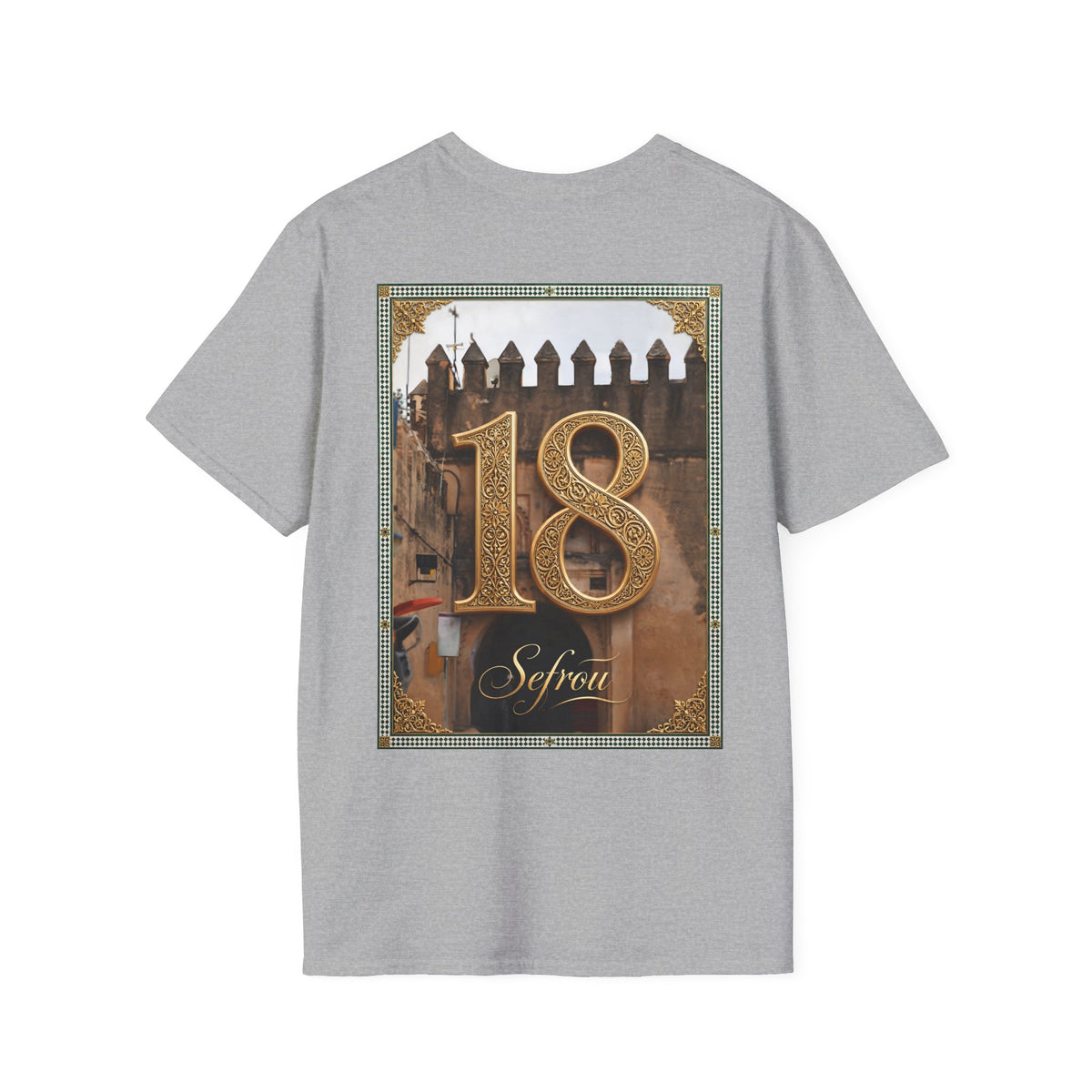 18th Birthday Tee — Elegant Gold Number Birthday T-Shirt - LUMÏA
