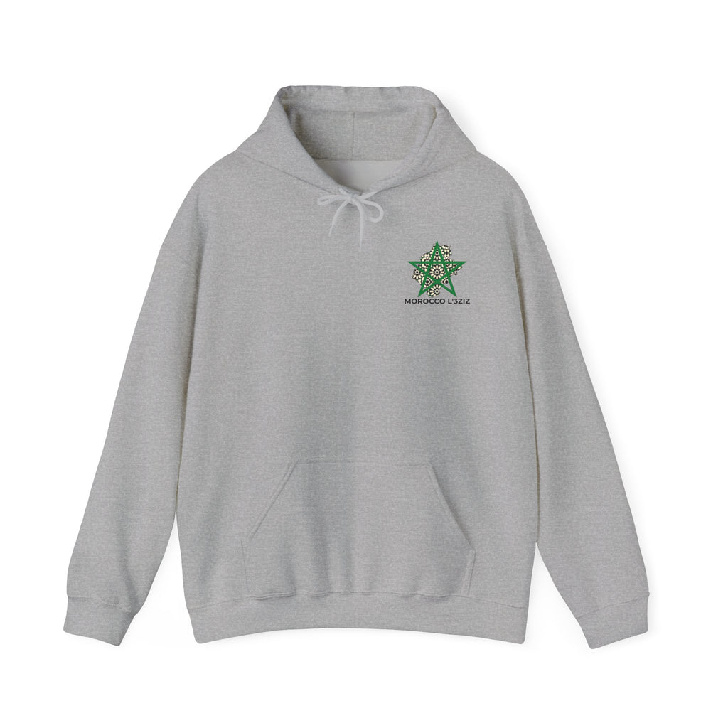 Sweat à capuche L’3ziz – Étoile et mosaïque marocaine - LUMÏA