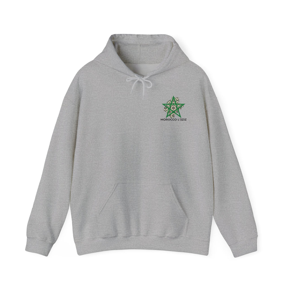 Sweat à capuche L’3ziz – Étoile et mosaïque marocaine - LUMÏA