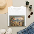 Vintage Floral Number T‑Shirt — Personalized 40/49 Birthday Tee