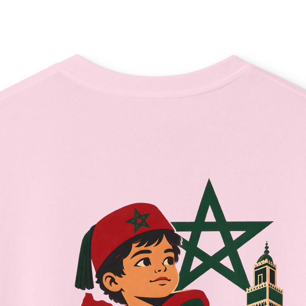 T-shirt enfant marocain — Illustration Casablanca 212
