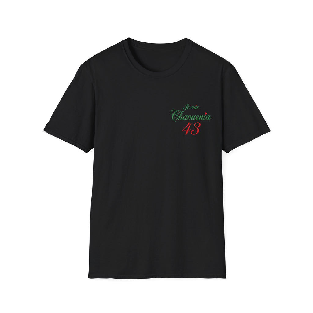 T-Shirt « Je suis Chaouenia 43 » — Tee Casual Français-Arabe LUMÏA - LUMÏA