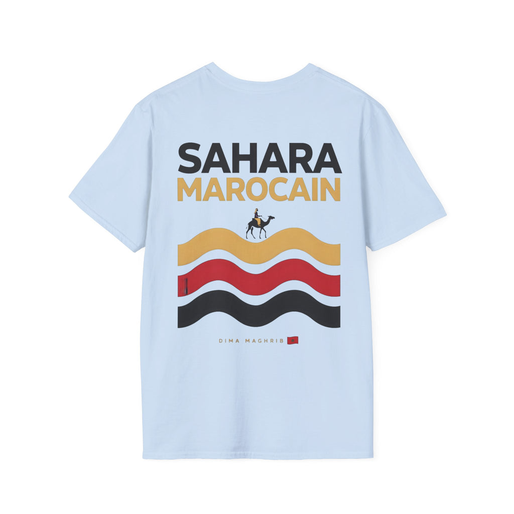 Sahara Desert Camel Pocket Graphic T-Shirt - LUMÏA