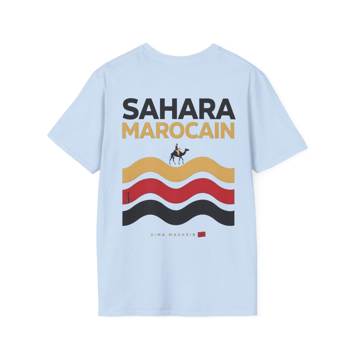 Sahara Desert Camel Pocket Graphic T-Shirt - LUMÏA