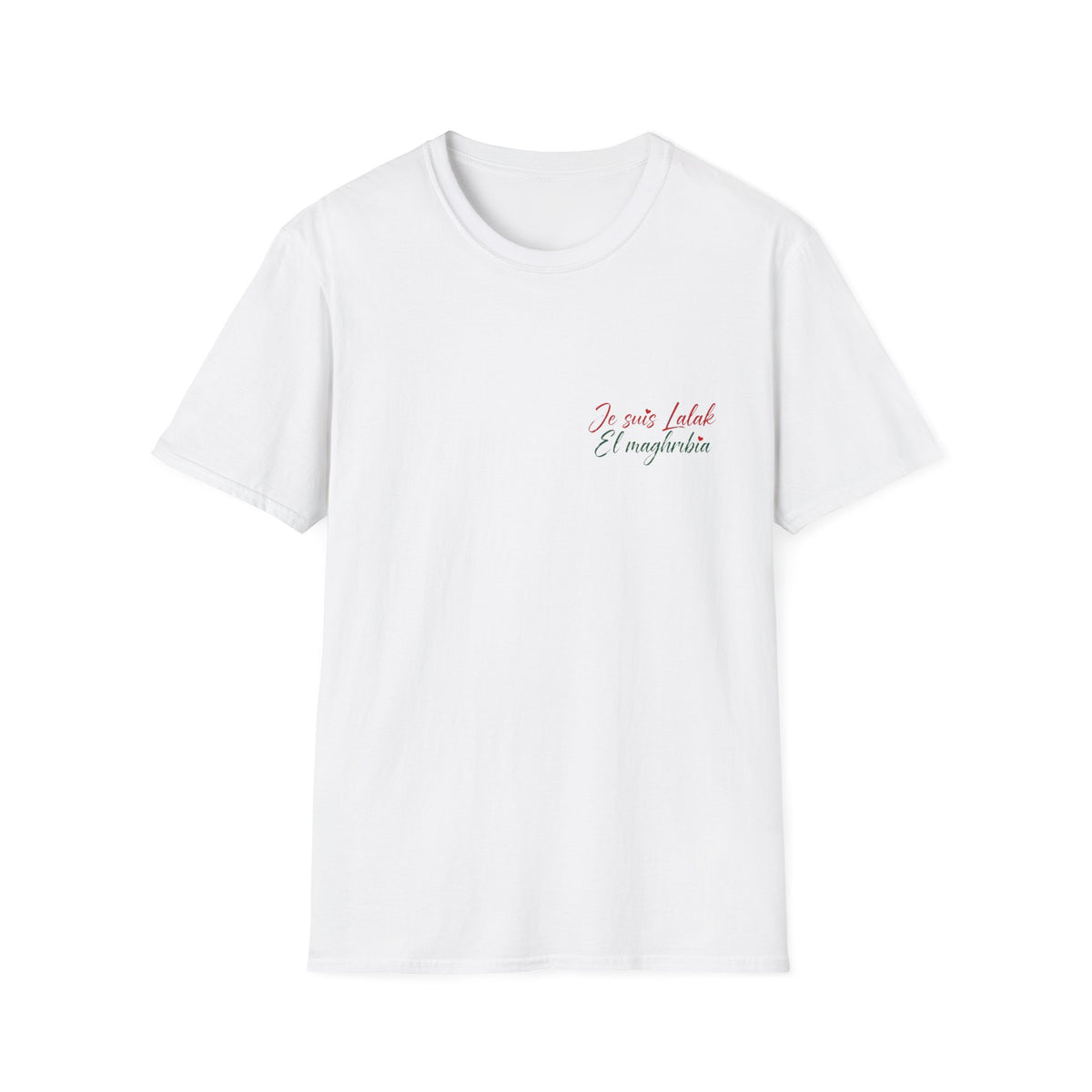 T-Shirt « Je suis Lâlak El Maghribia » — Tee Casual Français-Arabe LUMÏA - LUMÏA