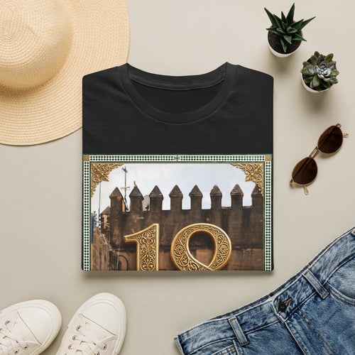 18th Birthday Tee — Elegant Gold Number Birthday T-Shirt