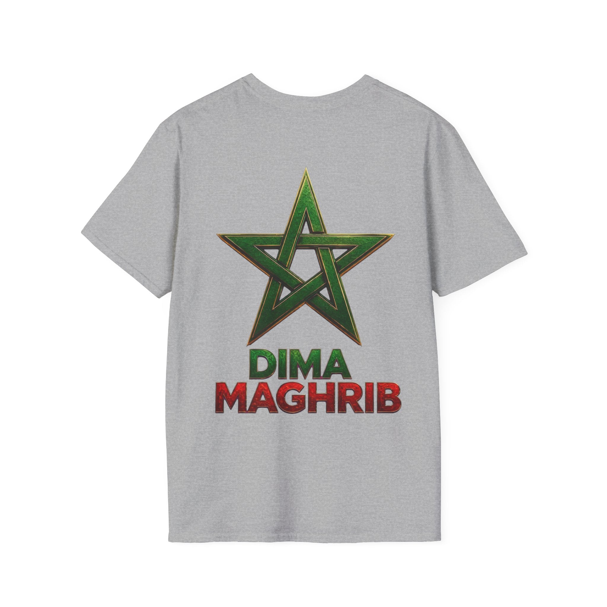 Moroccan Royal Crest Chest Logo T‑Shirt