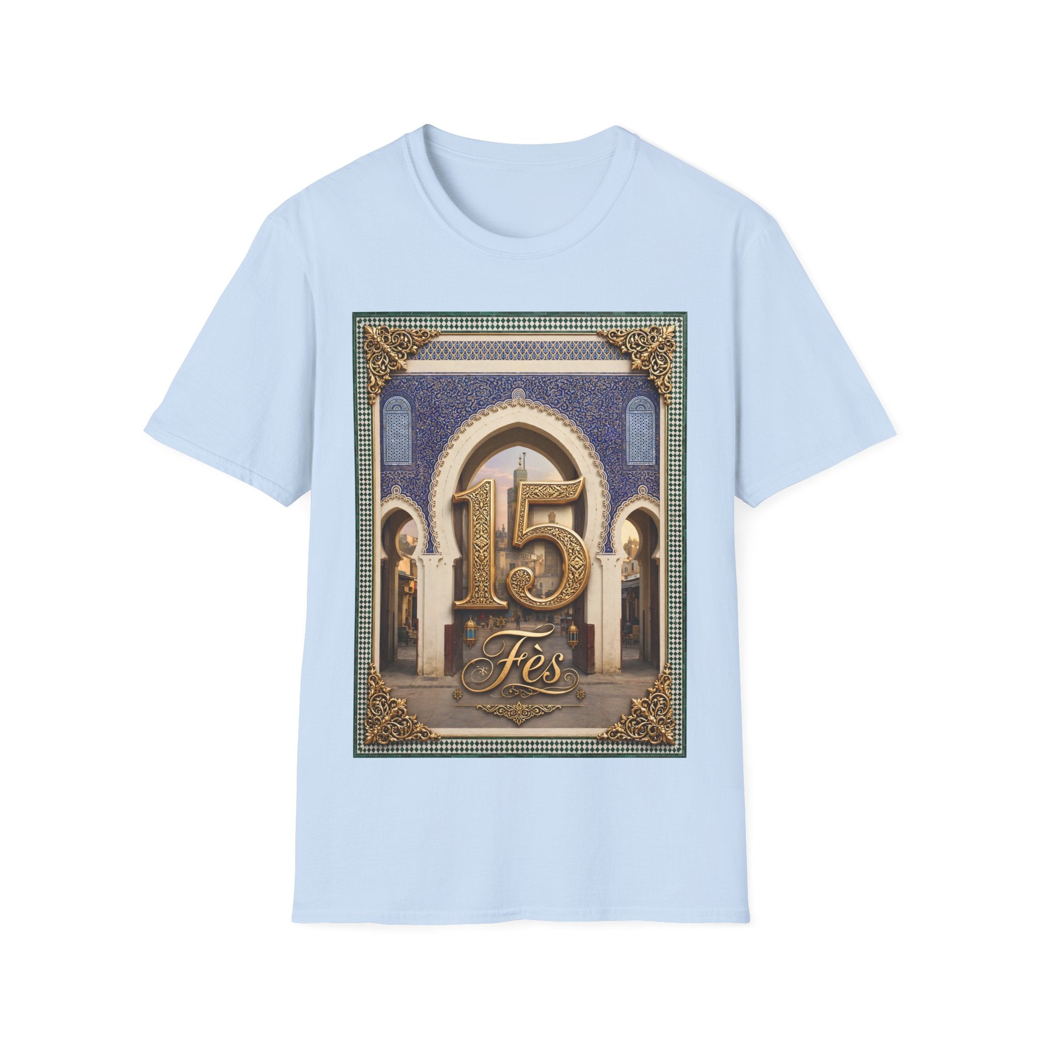 15 Fes Tile Arch T-Shirt