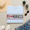 I  Morocco T-Shirt — Passport Plate Travel Tee