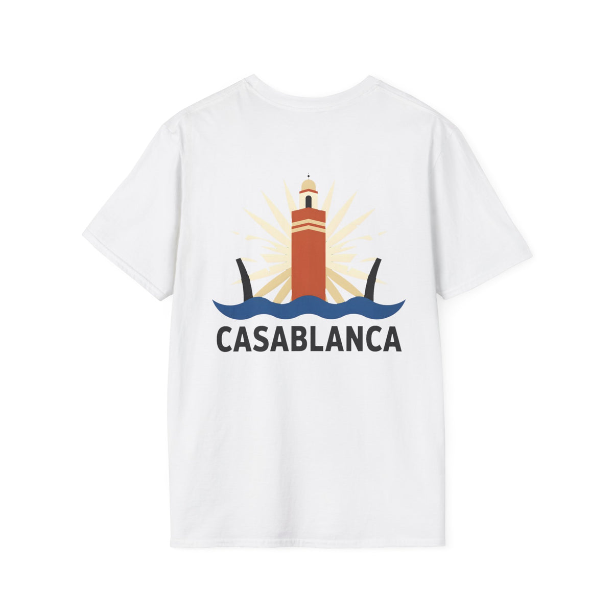 T-shirt Phare de Casablanca — Esprit côtier marocain