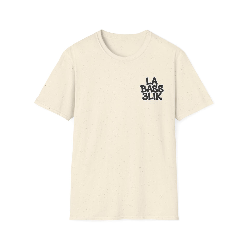 La Bass3lik Graphic T-Shirt — Moroccan Streetwear Chest Logo