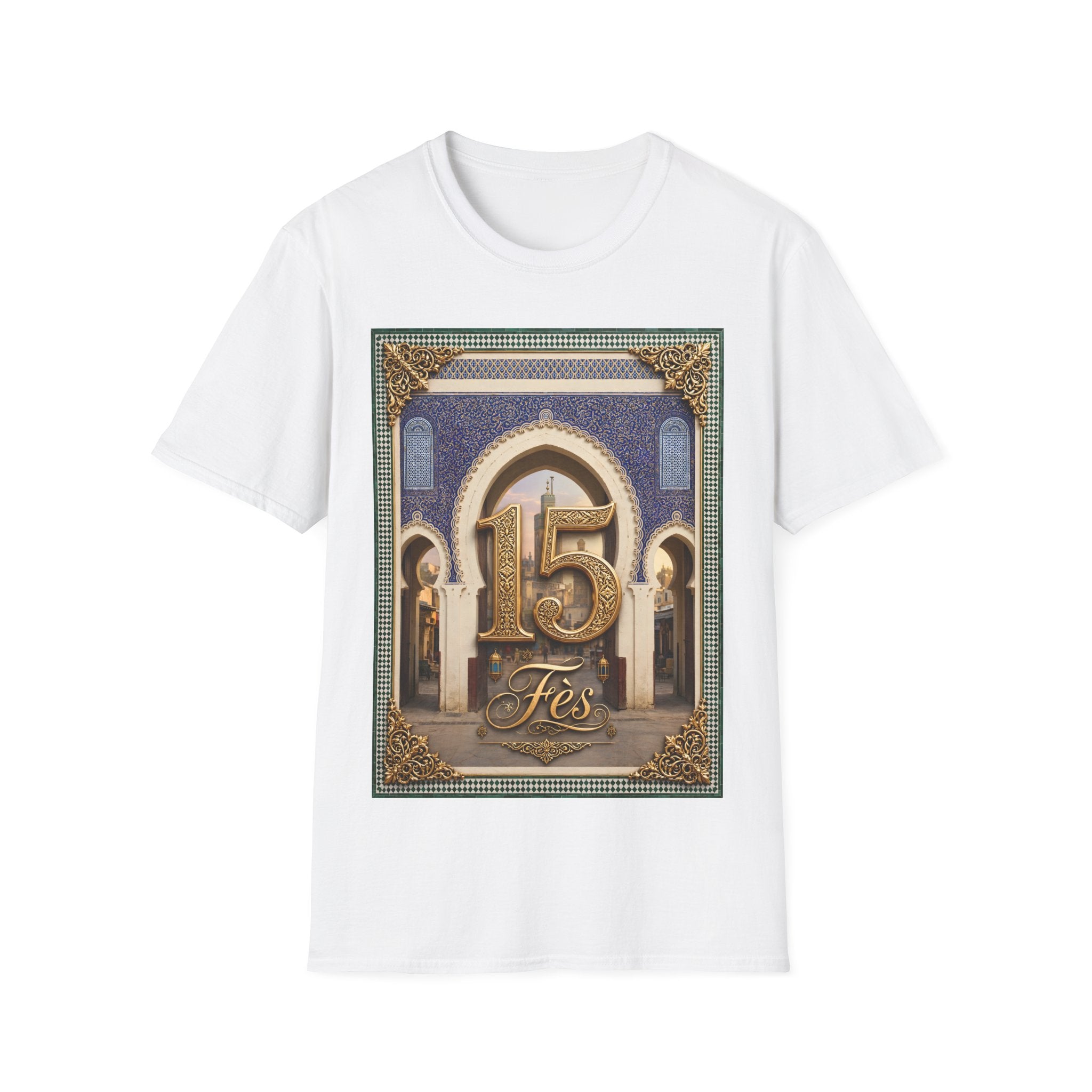 15 Fes Tile Arch T-Shirt