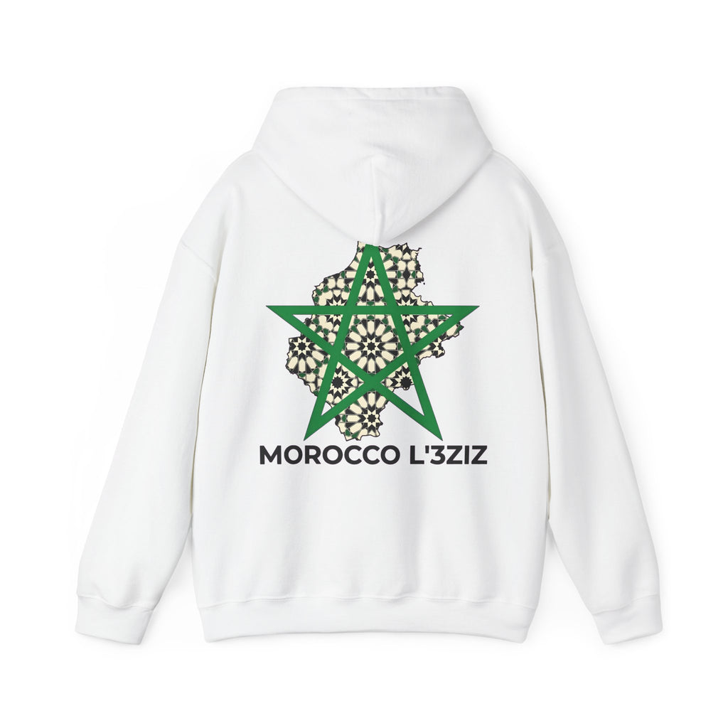 Sweat à capuche L’3ziz – Étoile et mosaïque marocaine - LUMÏA