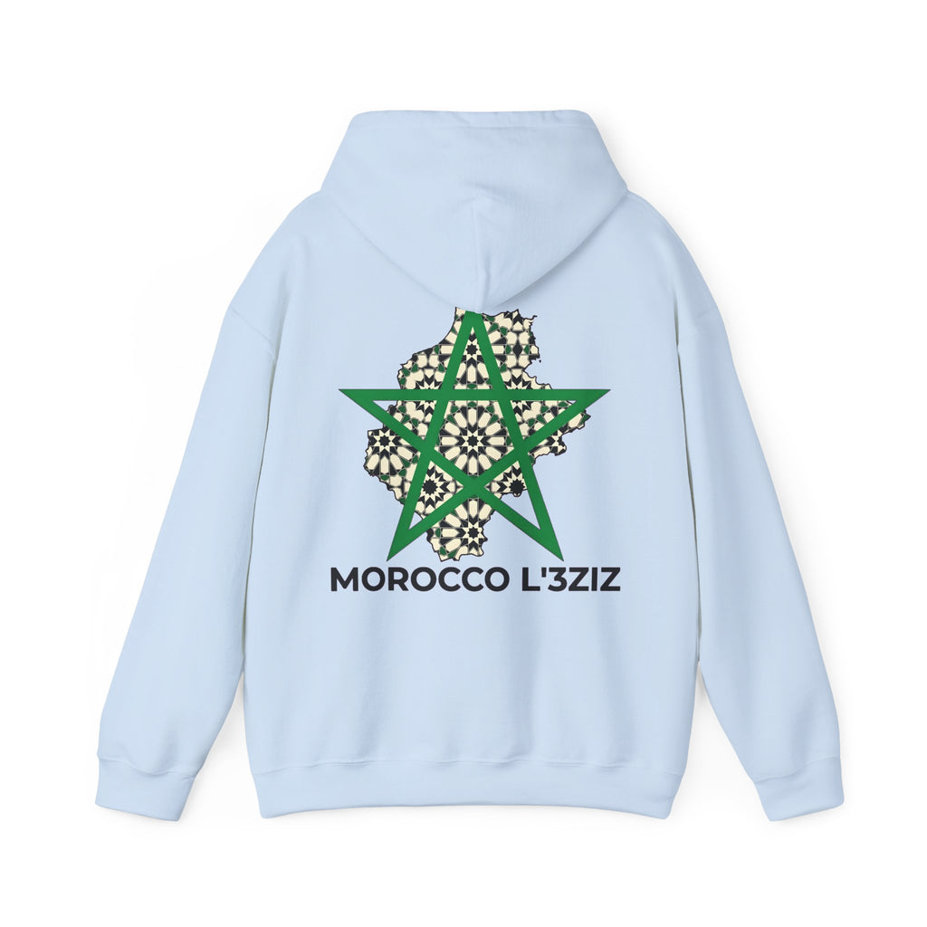 Sweat à capuche L’3ziz – Étoile et mosaïque marocaine - LUMÏA
