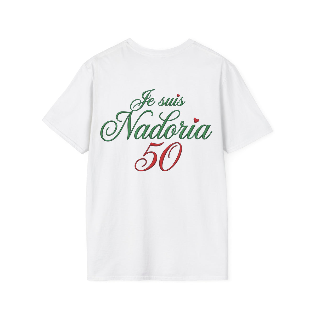 T-Shirt je suis Nadoria 50 — Maroc - LUMÏA