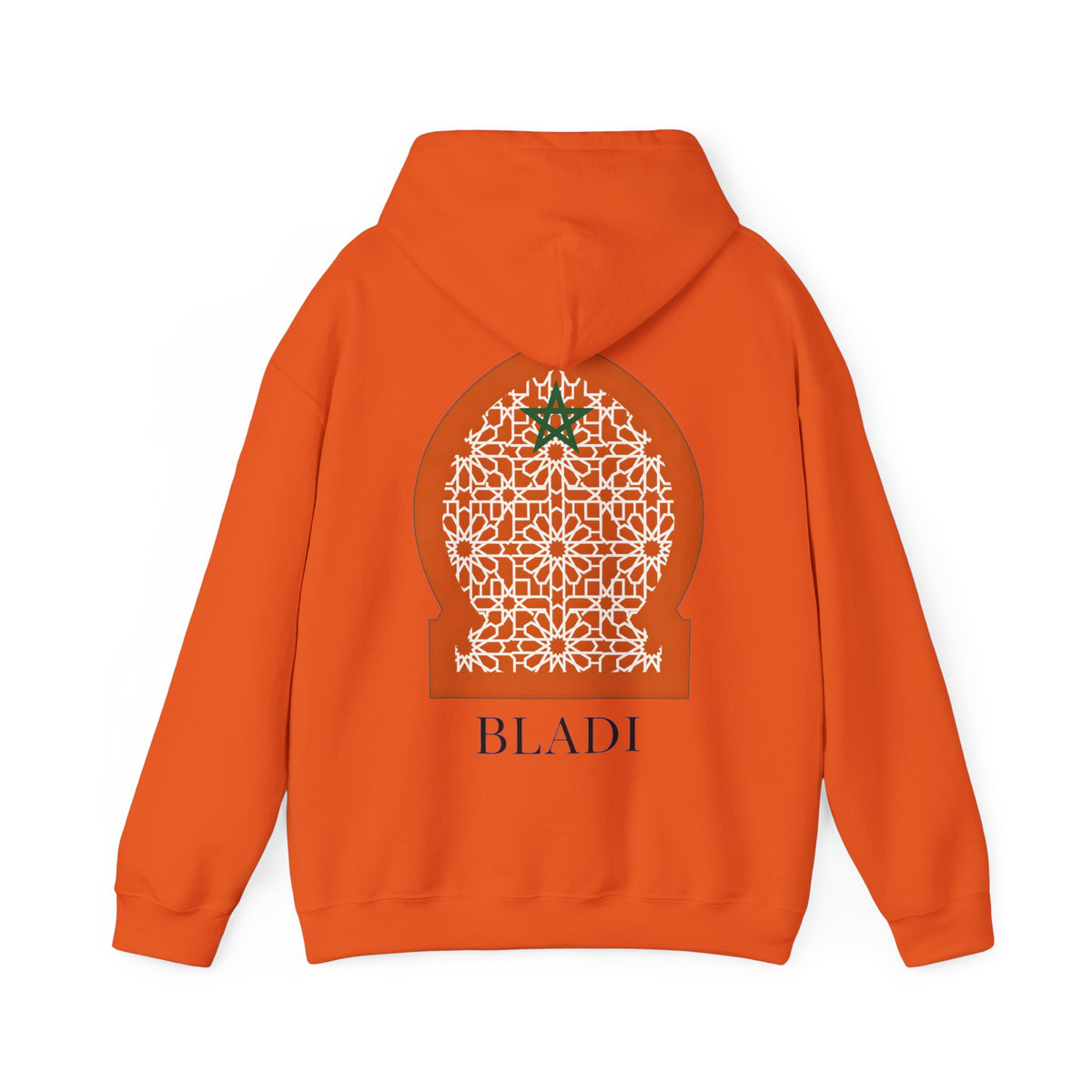 Sweat à capuche Bladi – Étoile et arche aux motifs marocains - LUMÏA
