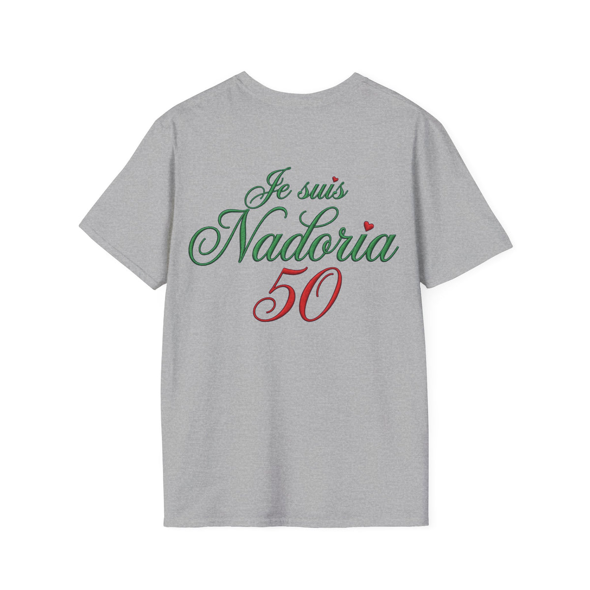 T-Shirt je suis Nadoria 50 — Maroc - LUMÏA