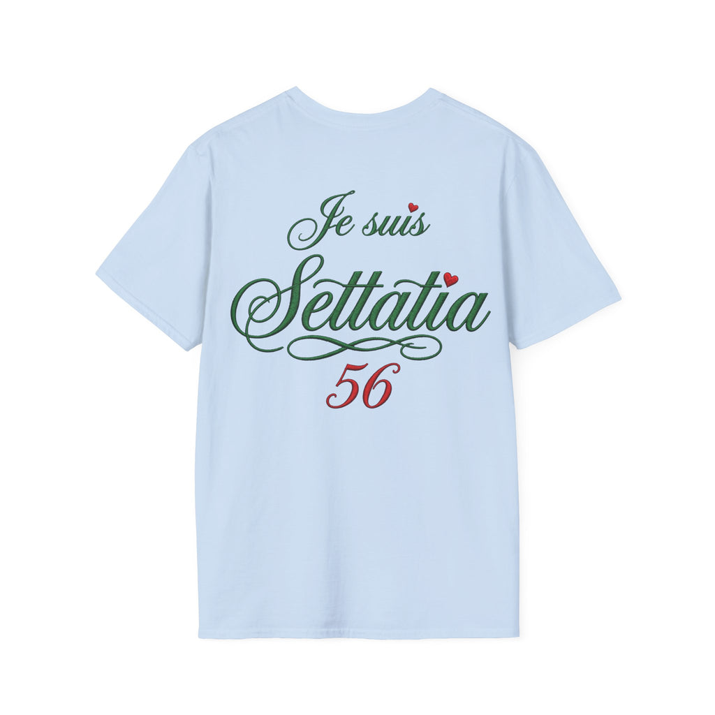 T-Shirt « Je suis Settatia 56 » — Tee Casual Français-Arabe LUMÏA - LUMÏA