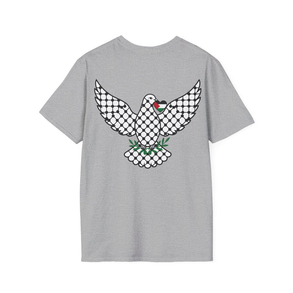 T-shirt Colombe de paix, motif graphique - LUMÏA