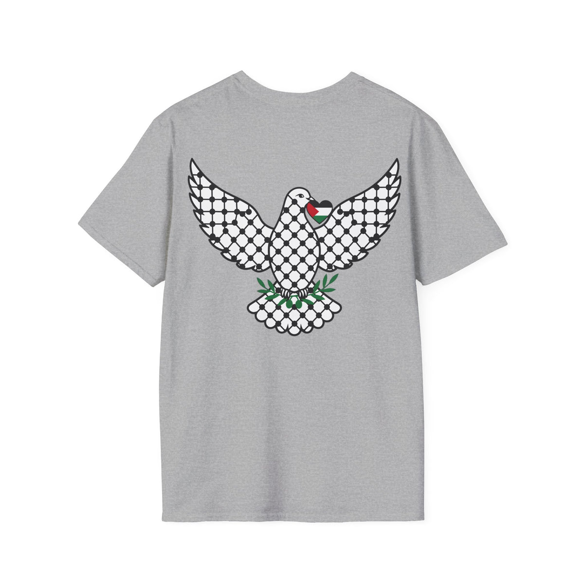 T-shirt Colombe de paix, motif graphique - LUMÏA