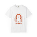 Moroccan Arch Teapot T-Shirt — Minimal Desert Tea Graphic