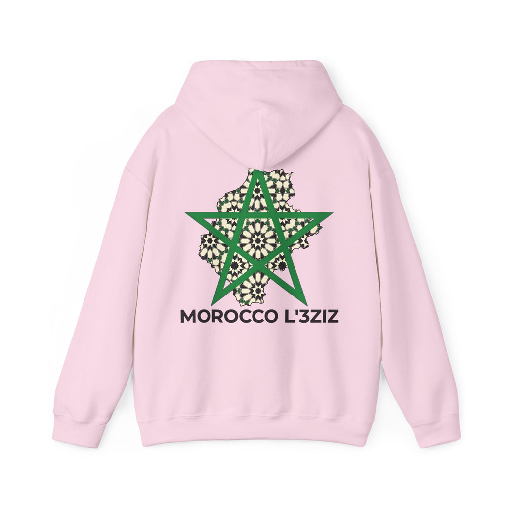 Sweat à capuche L’3ziz – Étoile et mosaïque marocaine - LUMÏA