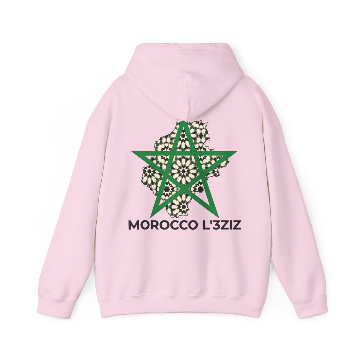 Sweat à capuche L’3ziz – Étoile et mosaïque marocaine - LUMÏA