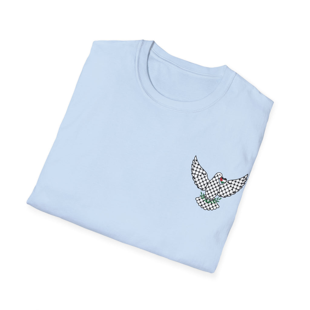 T-shirt Colombe de paix, motif graphique - LUMÏA