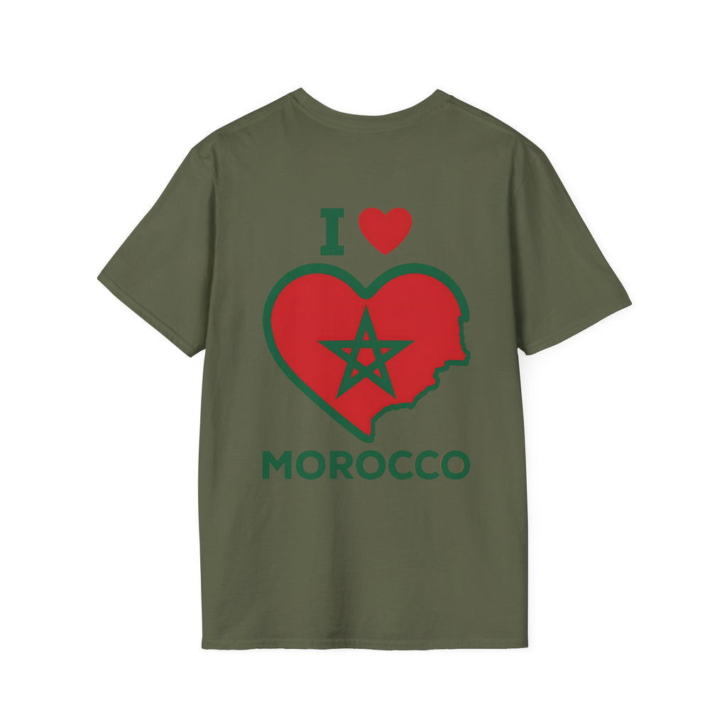 I Love Morocco Heart T-Shirt — Casual Travel Souvenir Tee