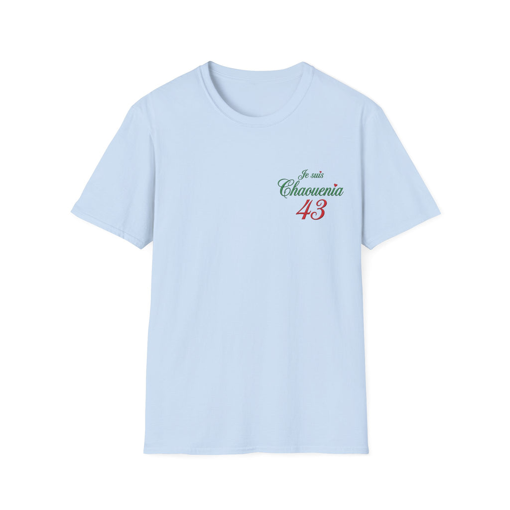 T-Shirt « Je suis Chaouenia 43 » — Tee Casual Français-Arabe LUMÏA - LUMÏA