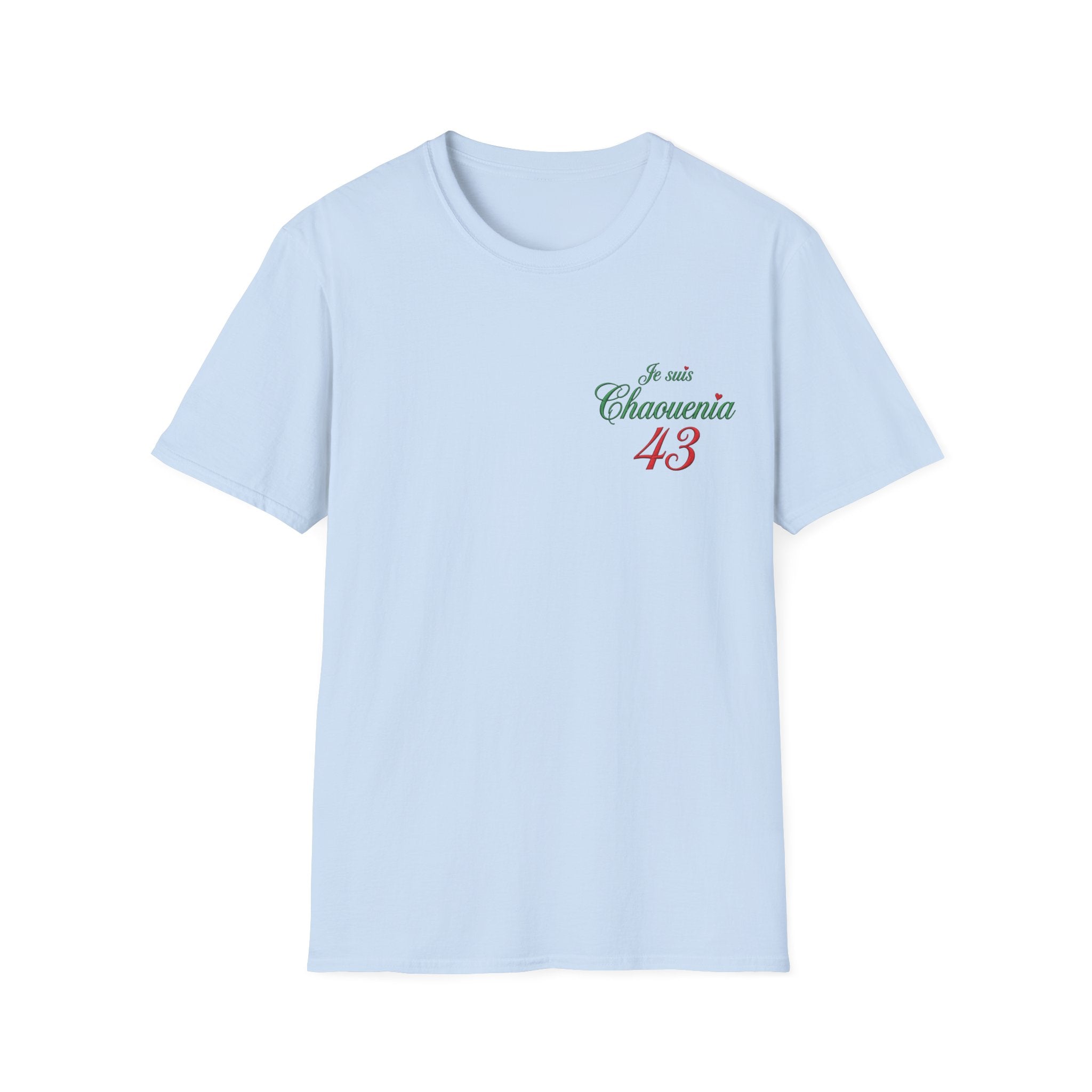 T-Shirt « Je suis Chaouenia 43 » — Tee Casual Français-Arabe LUMÏA - LUMÏA