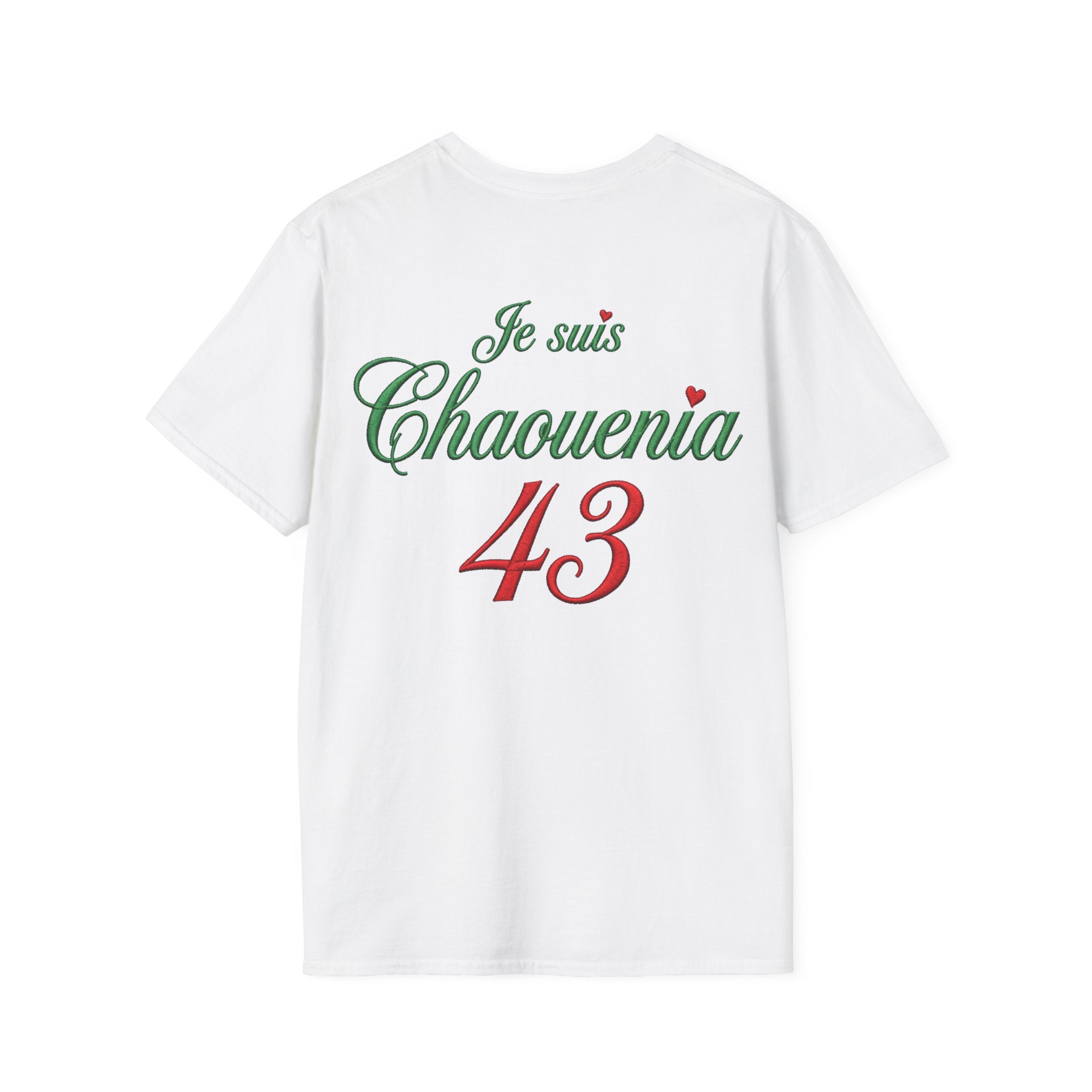 T-Shirt « Je suis Chaouenia 43 » — Tee Casual Français-Arabe LUMÏA - LUMÏA