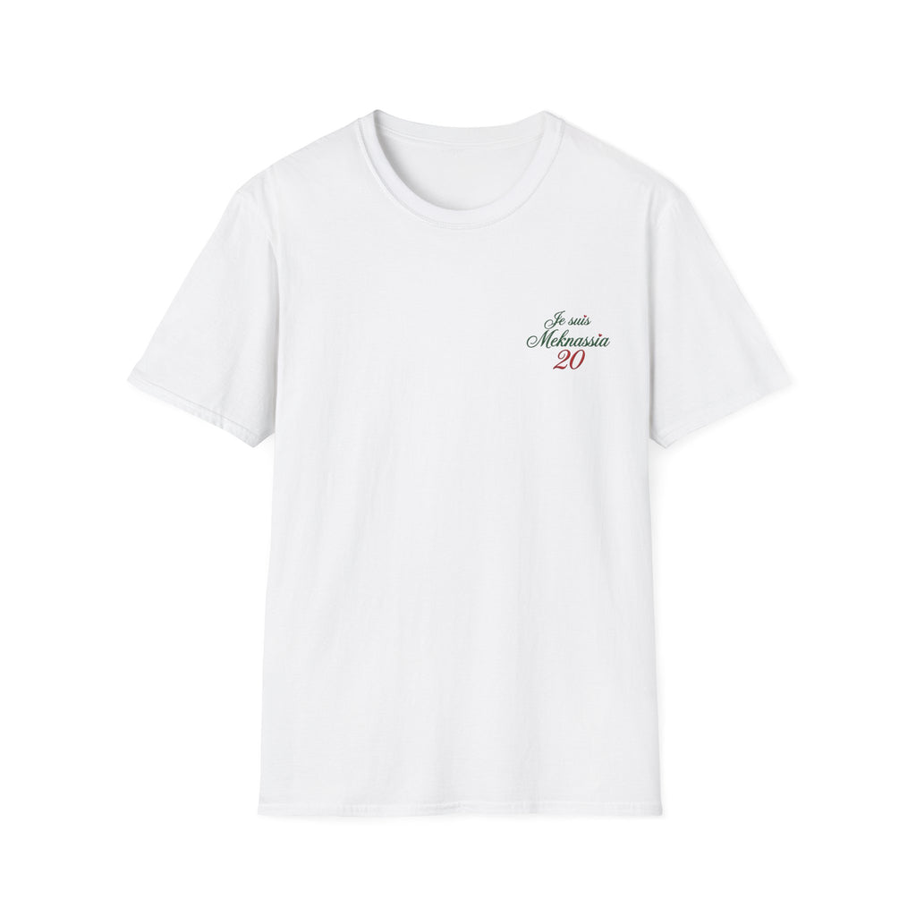 T-Shirt « Je suis Meknassia 20 » — Tee Casual Français-Arabe LUMÏA - LUMÏA
