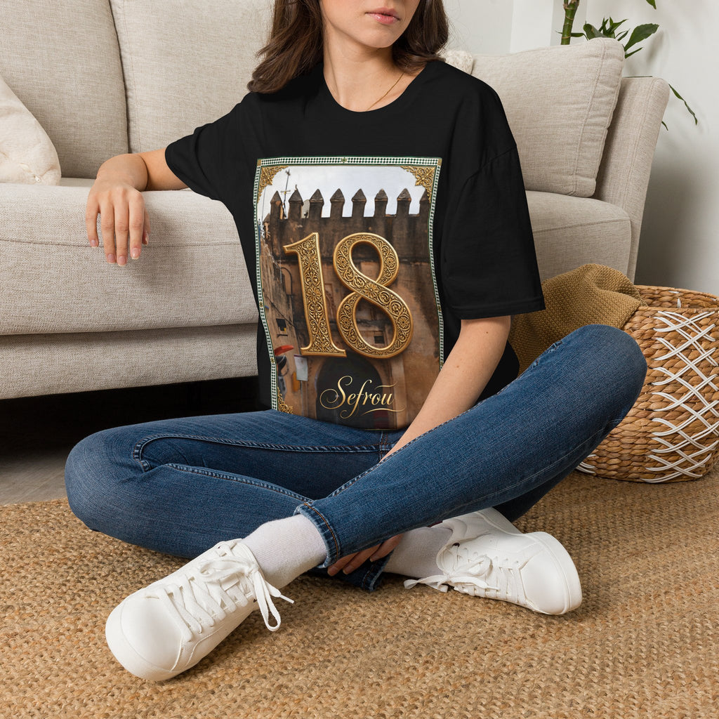 18th Birthday Tee — Elegant Gold Number Birthday T-Shirt - LUMÏA