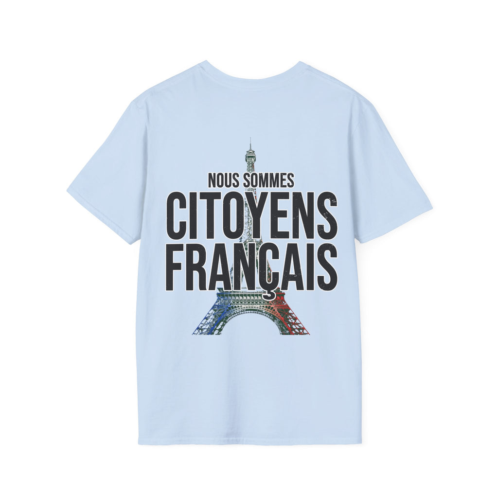 T-shirt graphique — Marianne française « Touche pas à ma religion » - LUMÏA