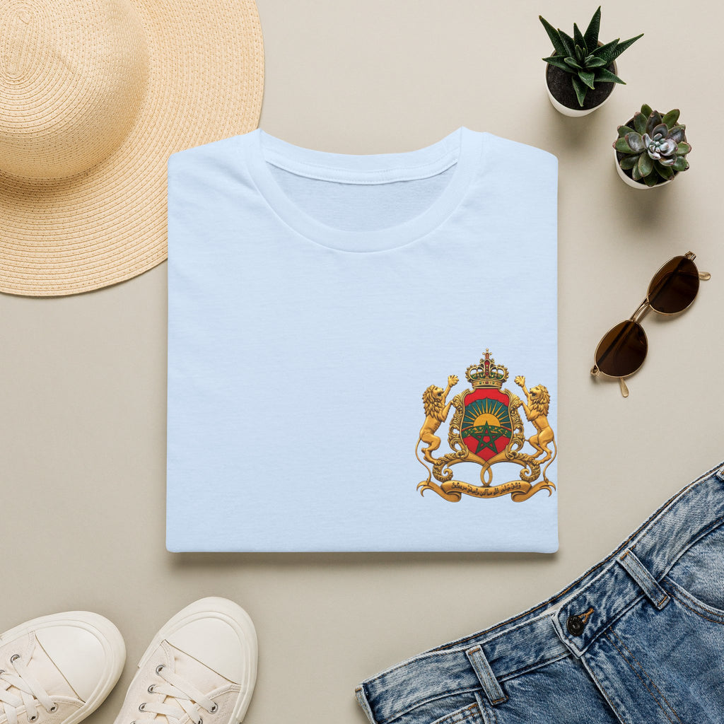 Coat of Arms Pocket T-Shirt — Vintage Heraldic Crest Tee