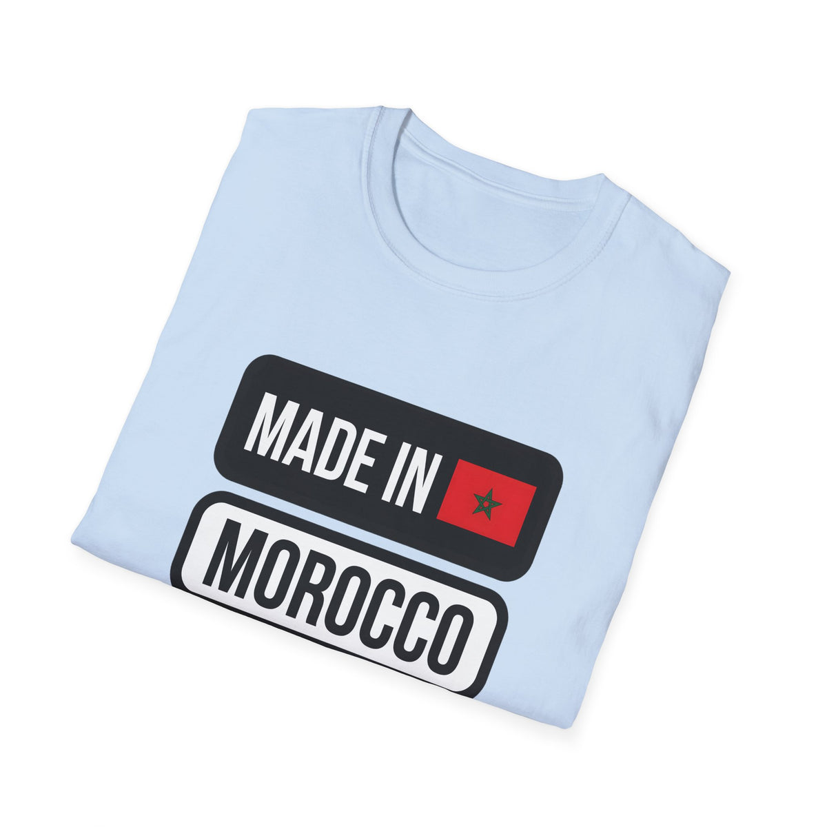 T-shirt « Made in Morocco » — motif N’Moutou Bel 3in, fierté marocaine