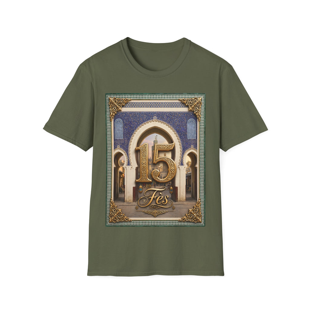 15 Fes Tile Arch T-Shirt
