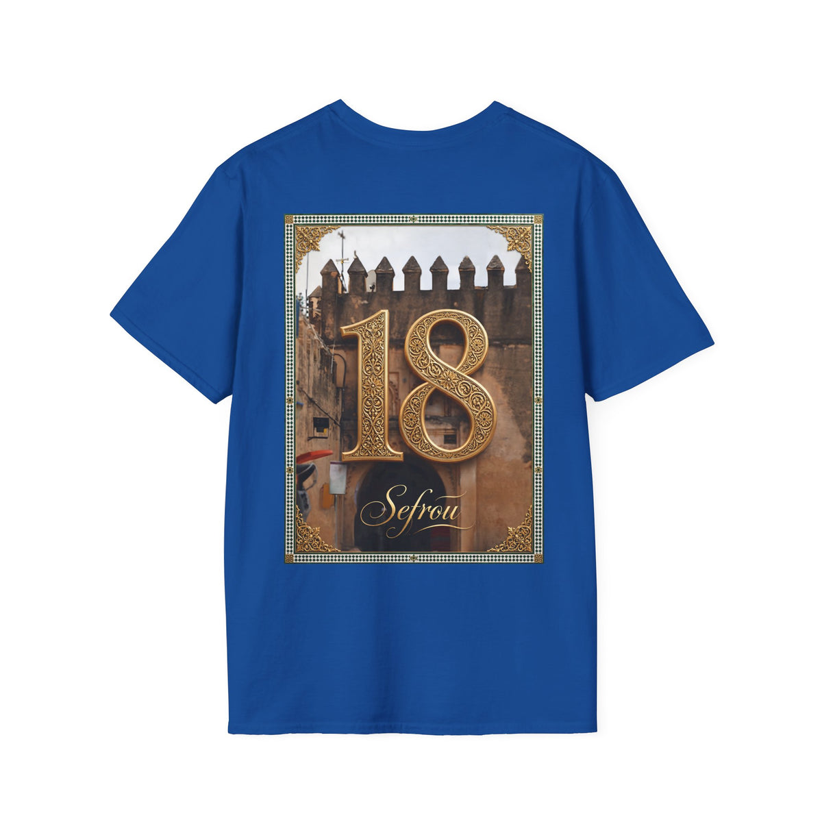 18th Birthday Tee — Elegant Gold Number Birthday T-Shirt - LUMÏA