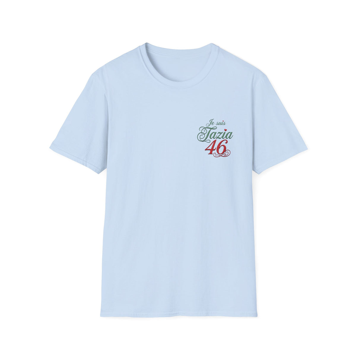 T-Shirt « Je suis Tazia 46 » — Tee Casual Français-Arabe LUMÏA - LUMÏA