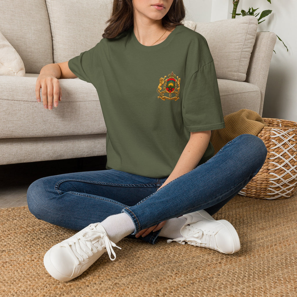 Coat of Arms Crest T-Shirt — Regal Heraldry Pocket Tee