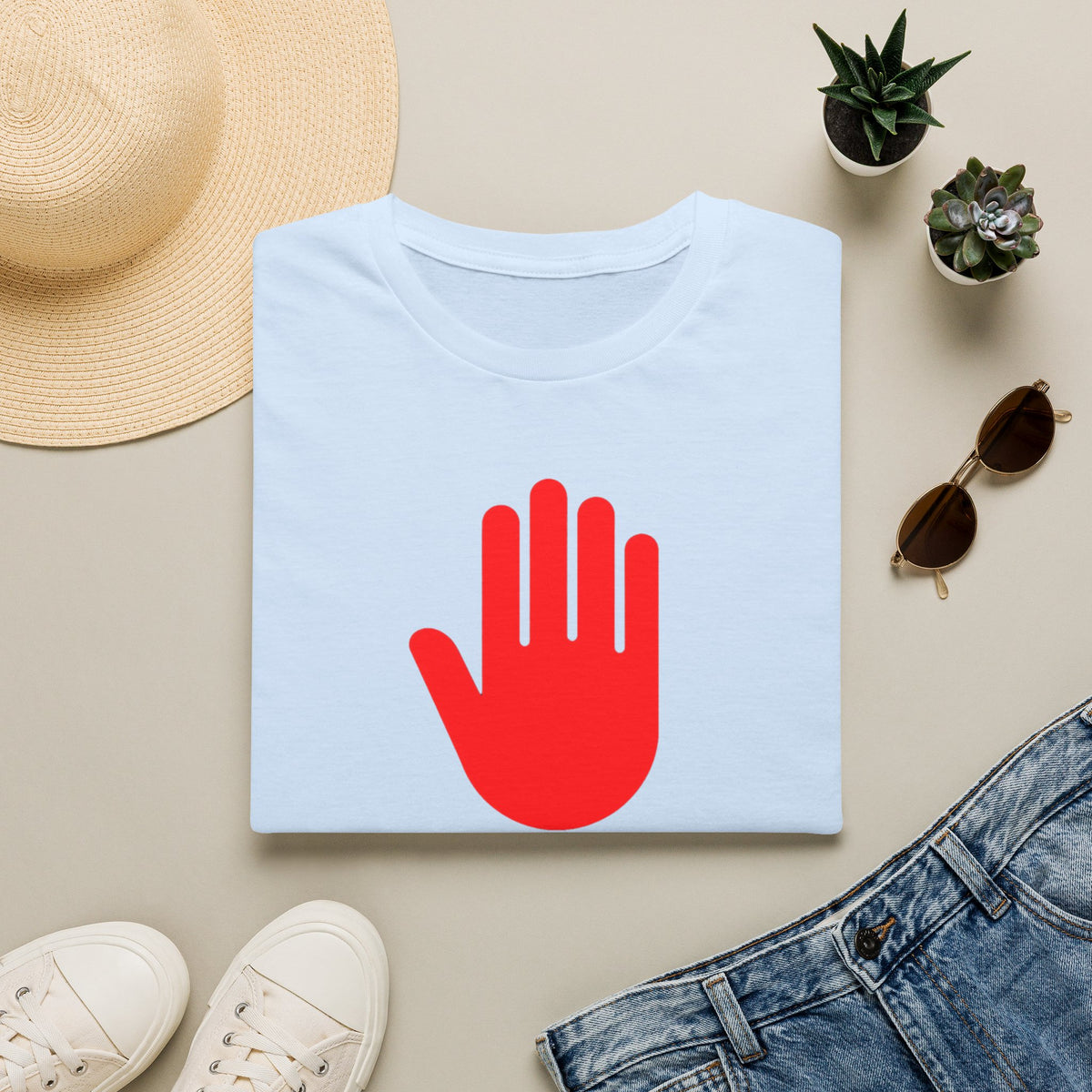 T-Shirt — « Ne Touche Pas À Mon Voile » | Édition Limitée - LUMÏA