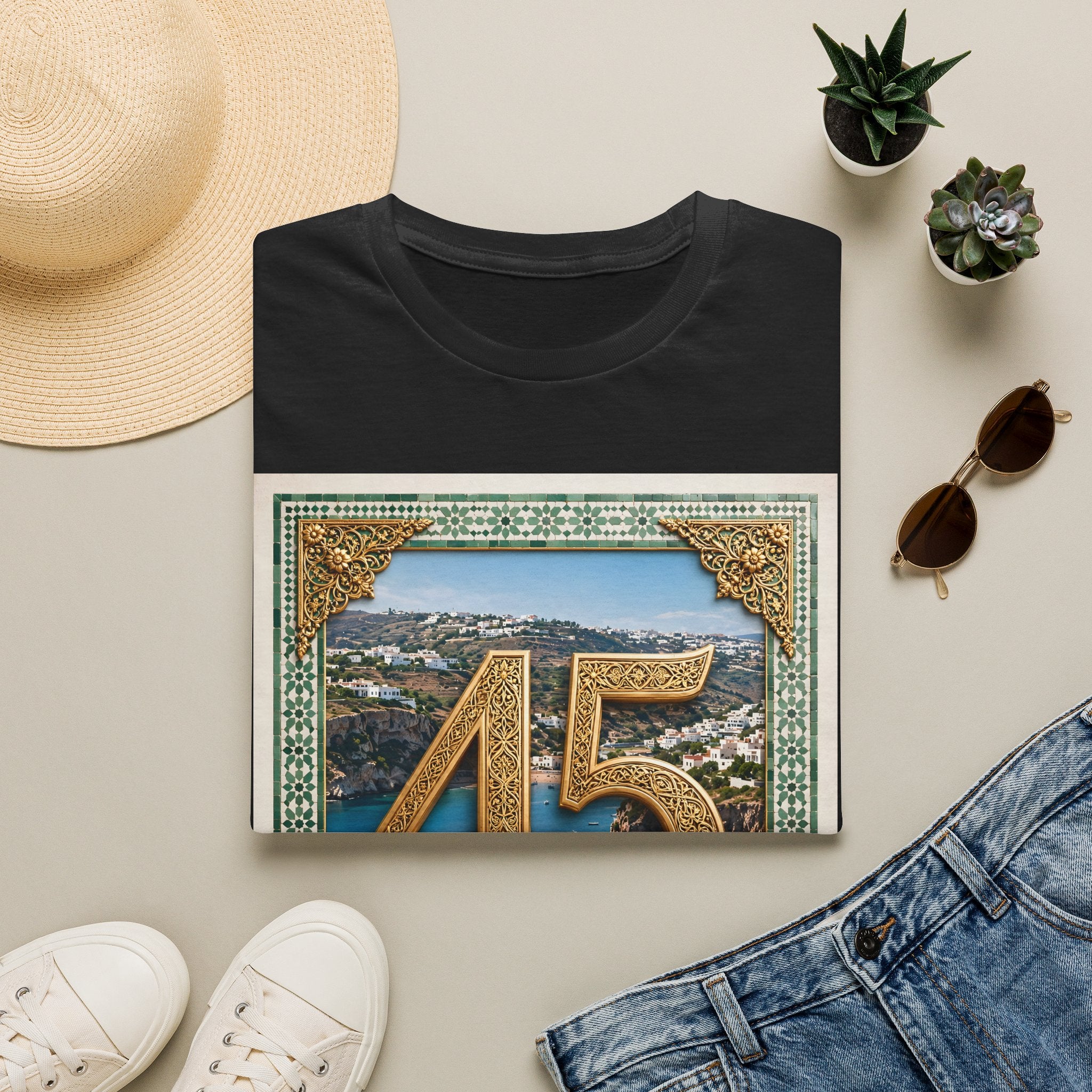 45 Al Hecena Decorative T-Shirt - LUMÏA
