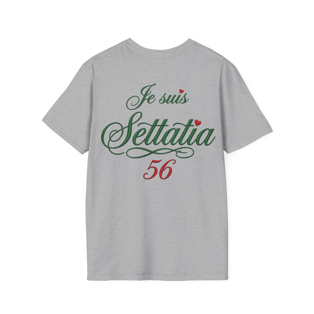 T-Shirt « Je suis Settatia 56 » — Tee Casual Français-Arabe LUMÏA - LUMÏA