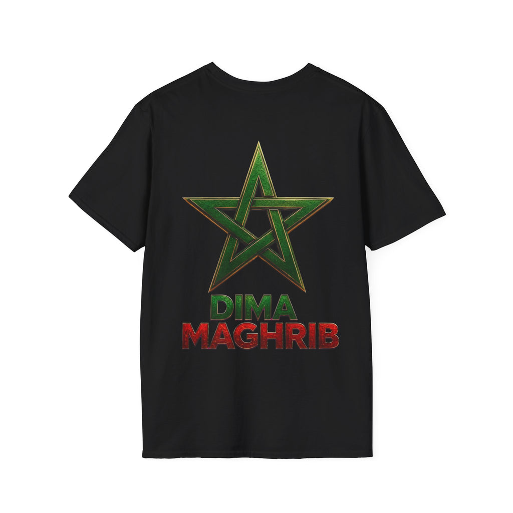 Moroccan Royal Crest Chest Logo T‑Shirt