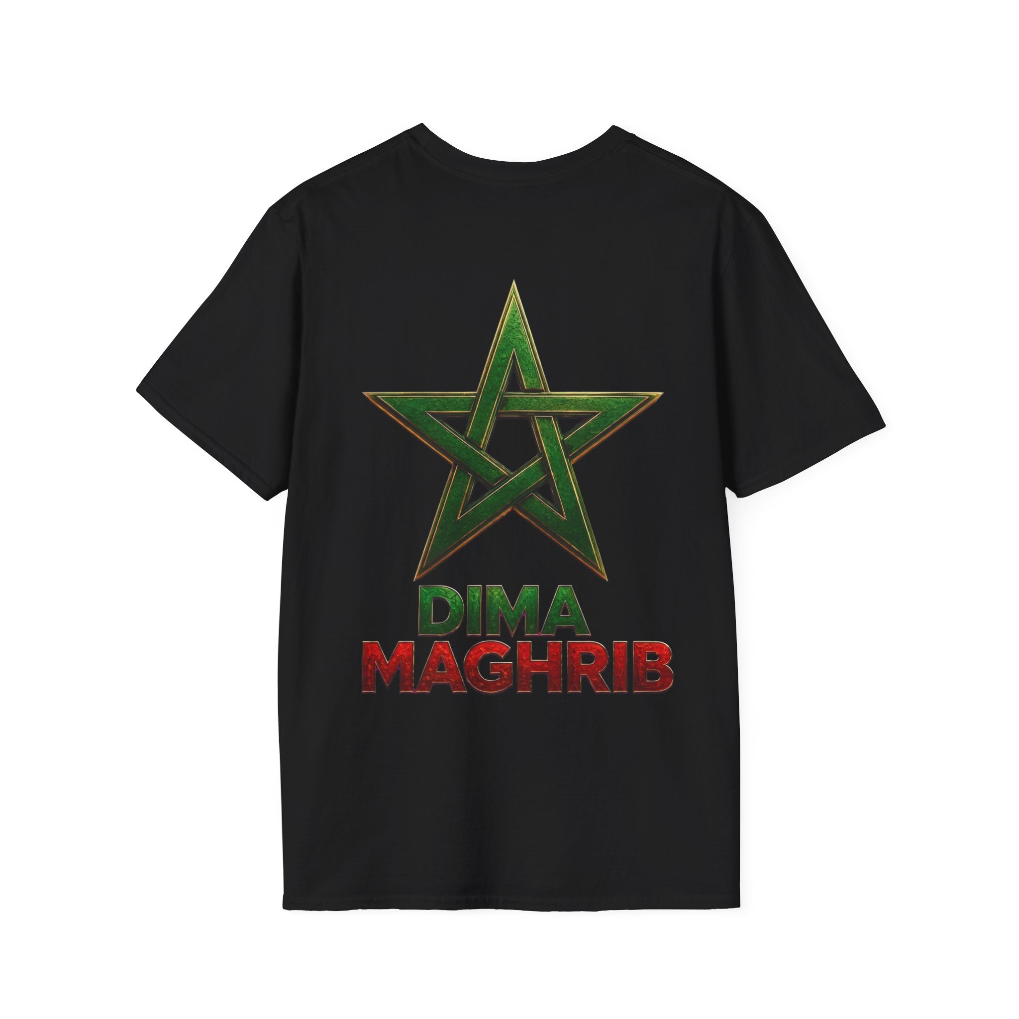 Moroccan Royal Crest Chest Logo T‑Shirt