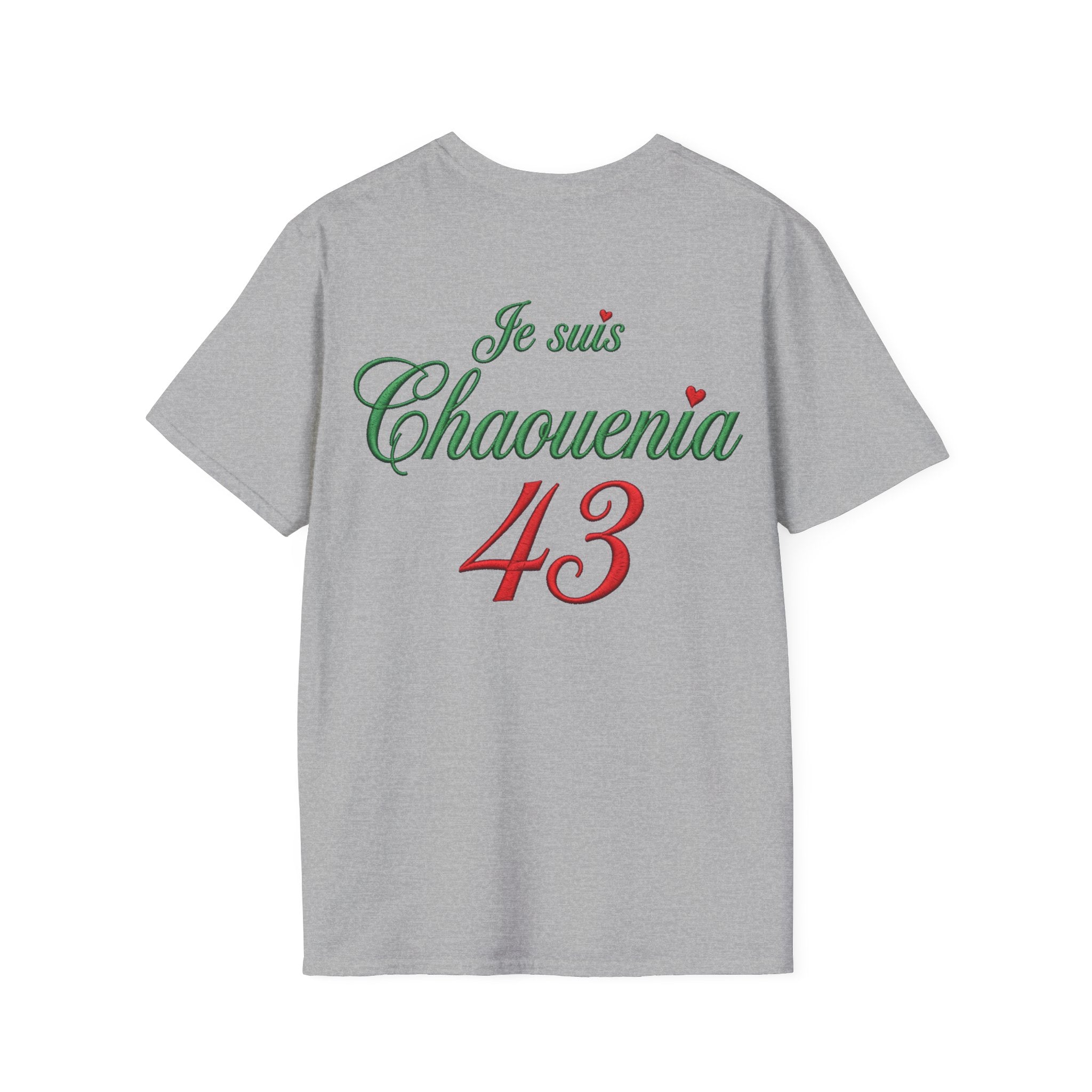 T-Shirt « Je suis Chaouenia 43 » — Tee Casual Français-Arabe LUMÏA - LUMÏA