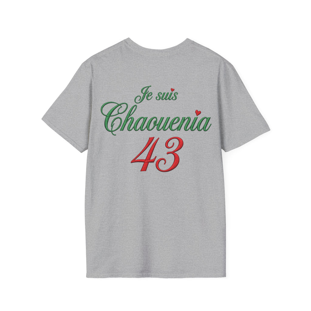 T-Shirt « Je suis Chaouenia 43 » — Tee Casual Français-Arabe LUMÏA - LUMÏA