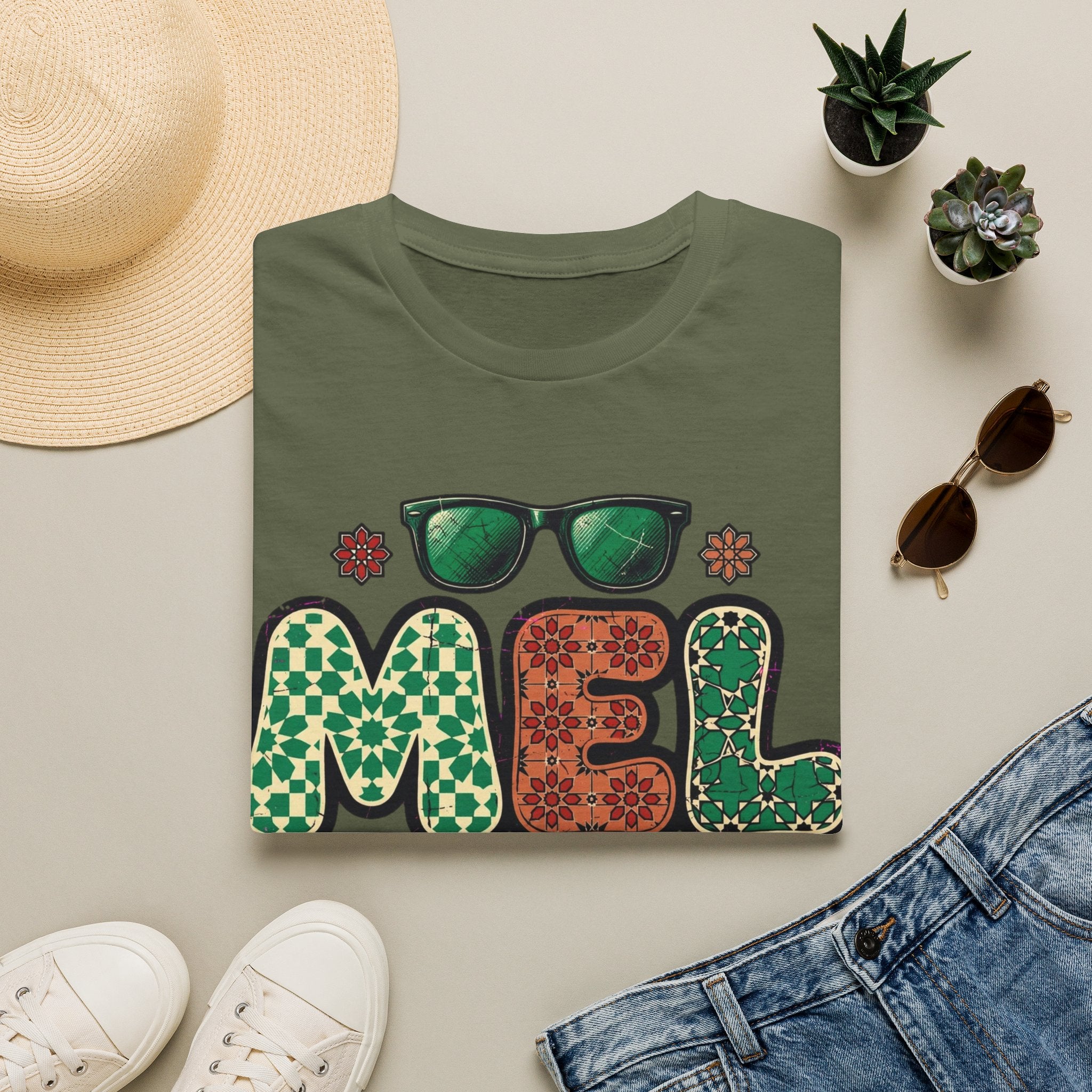 Mel Mexico T-Shirt — Retro Floral Mexico Graphic Tee - LUMÏA