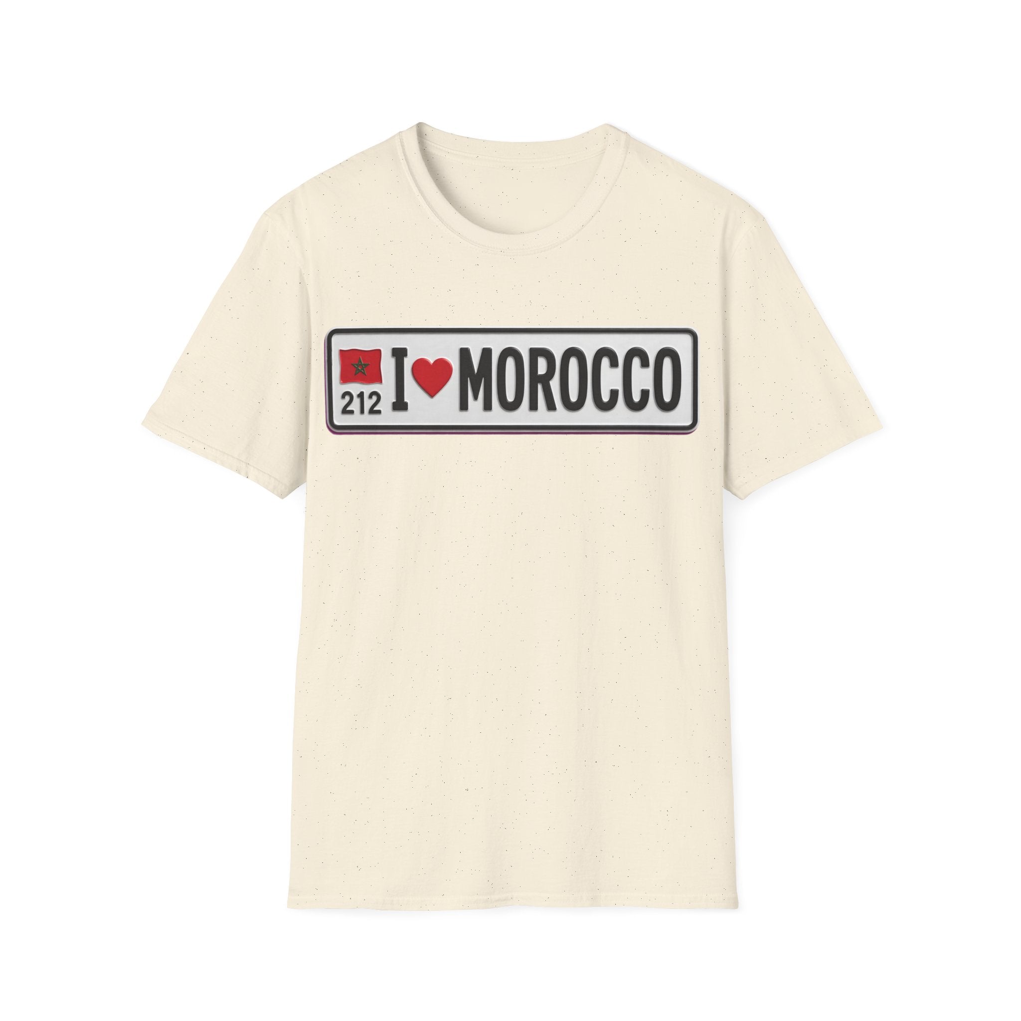 I  Morocco T-Shirt — Passport Plate Travel Tee